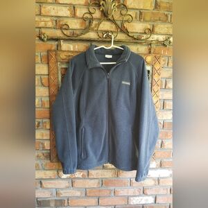 Columbia Dark Blue Full-Zip Fleece